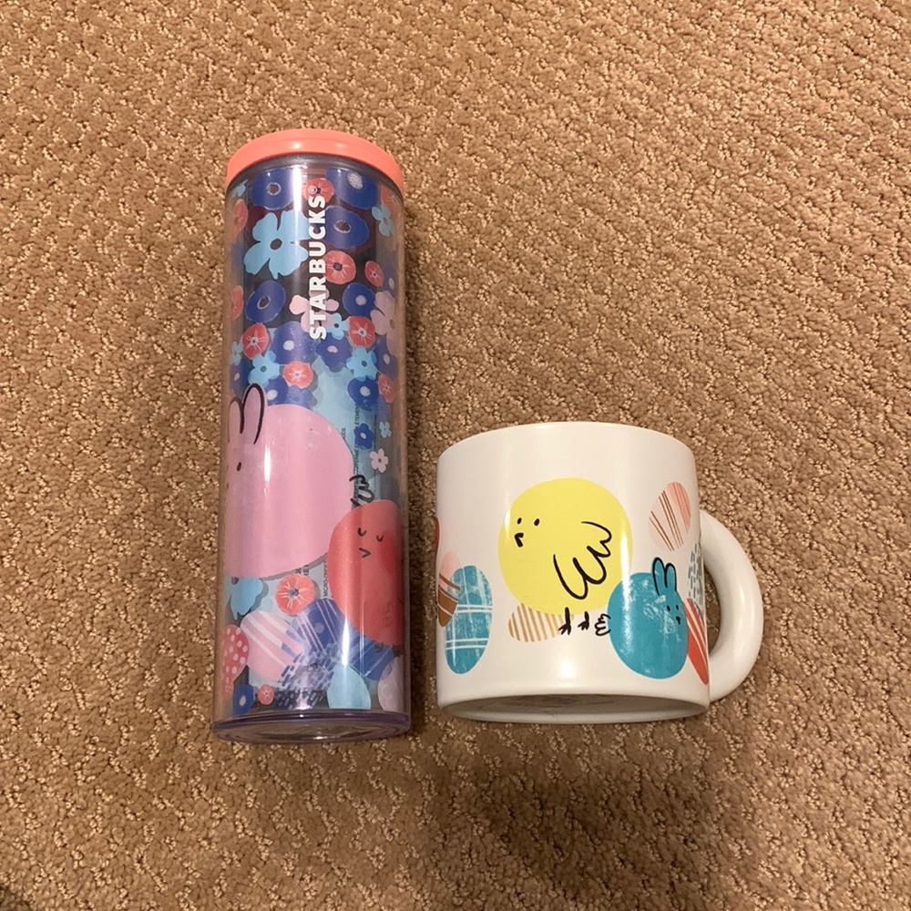 Starbucks Easter tumbler and mug BRAND NEW
